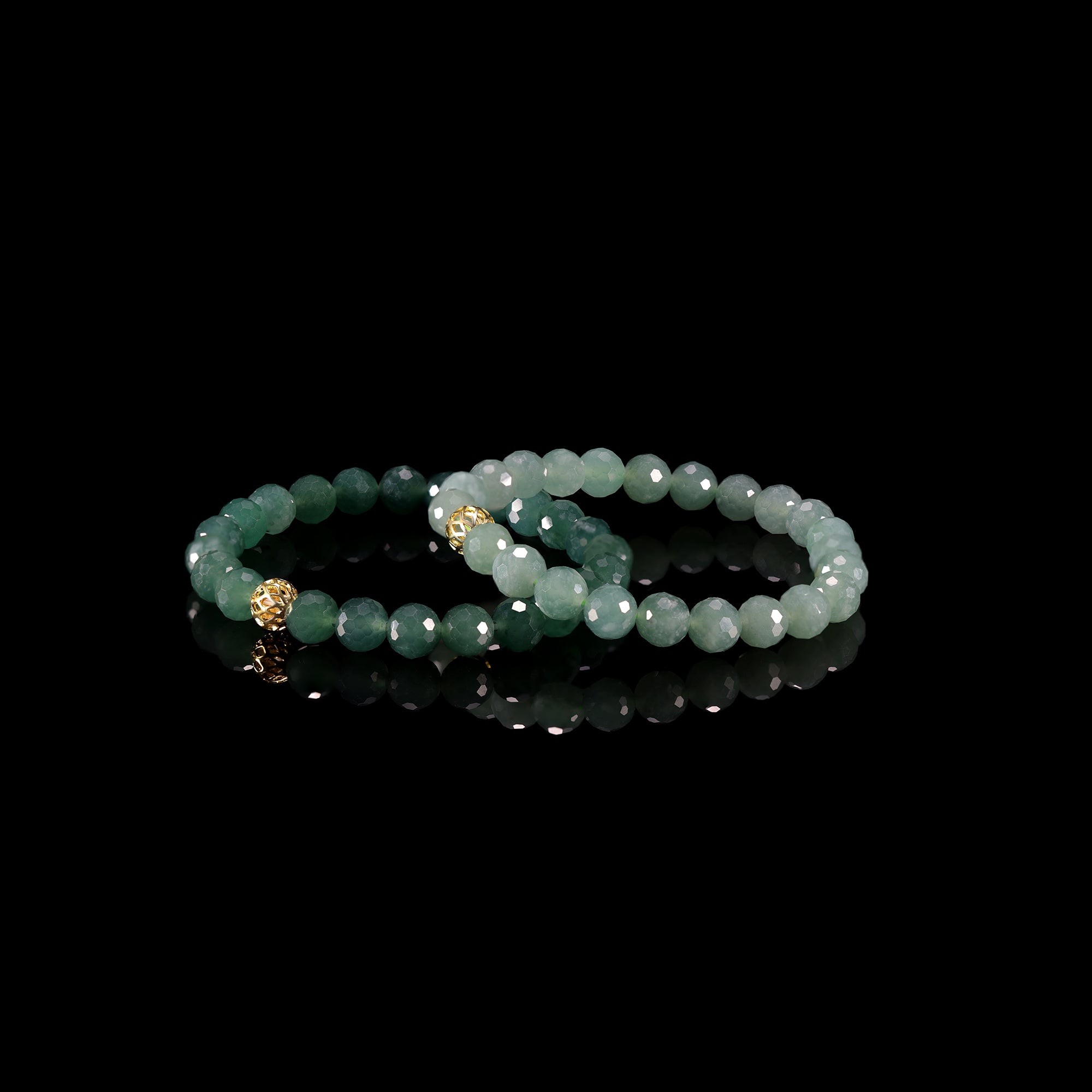 Green Jade Bracelet-Handcrafted Beaded Jewelry
