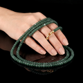 Green Jade Beaded Necklace Bracelet