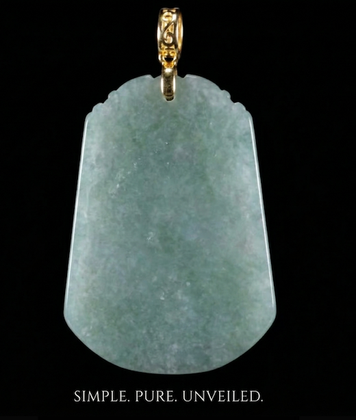 Imperial Dragon Jade Amulet Necklace