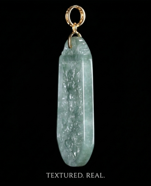Imperial Dragon Jade Amulet Necklace